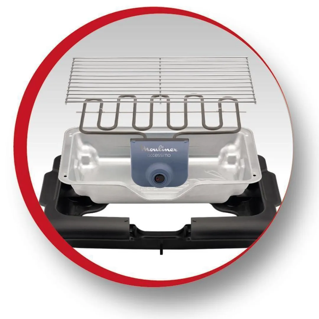 Moulinex Accessimo BG134812 Elektrische Grillplaat 2100W