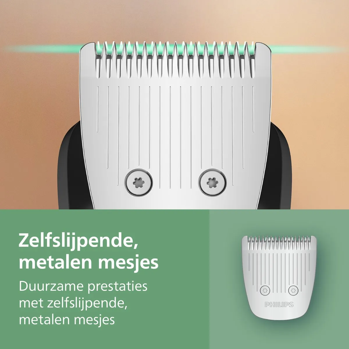 Philips Series 7000 Multigroom - Baardtrimmer - 17 in 1 - Neushaartrimmer - Precisietrimmer - Lichaamstrimmer - Wenkbrauwtrimmer - Face&Hair&Body - Scheersensor - Opbergzakje - Staal - MG7951/15