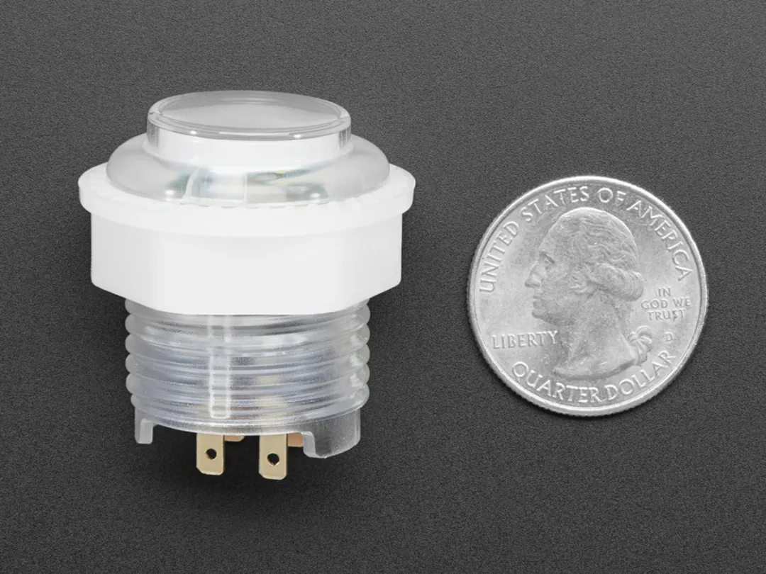 Adafruit Mini LED Arcade Button 24mm - Meerkleurig