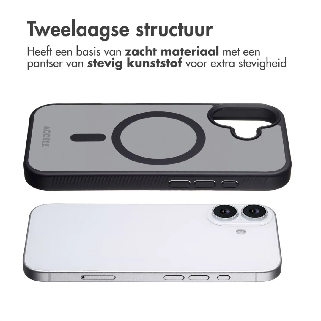 Accezz iPhone 17 MagSafe Hoesje - Zwart