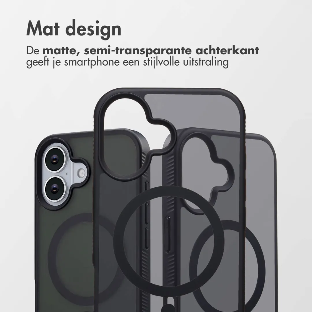 Accezz iPhone 17 MagSafe Hoesje - Zwart