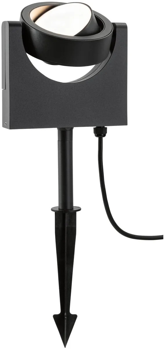 Paulmann Swivea LED Tuinspot IP44 8W 3000K - Antraciet