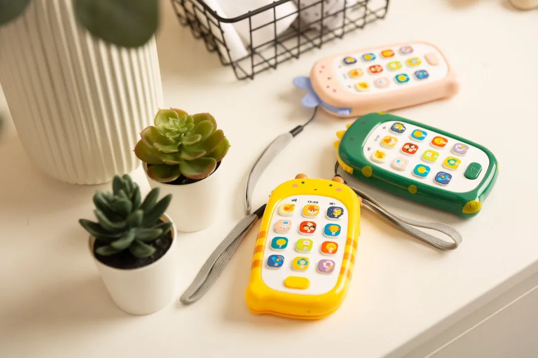 Toyz Interactieve Smartphone Peuters - Roze/Geel/ Groen