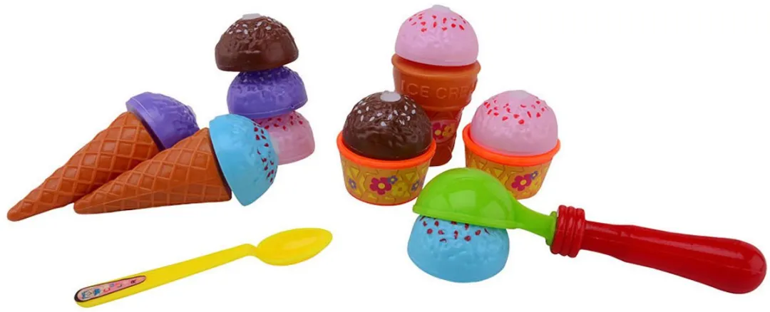 Johntoy Magische IJsjes Speelgoedset - 11-delig Multicolor