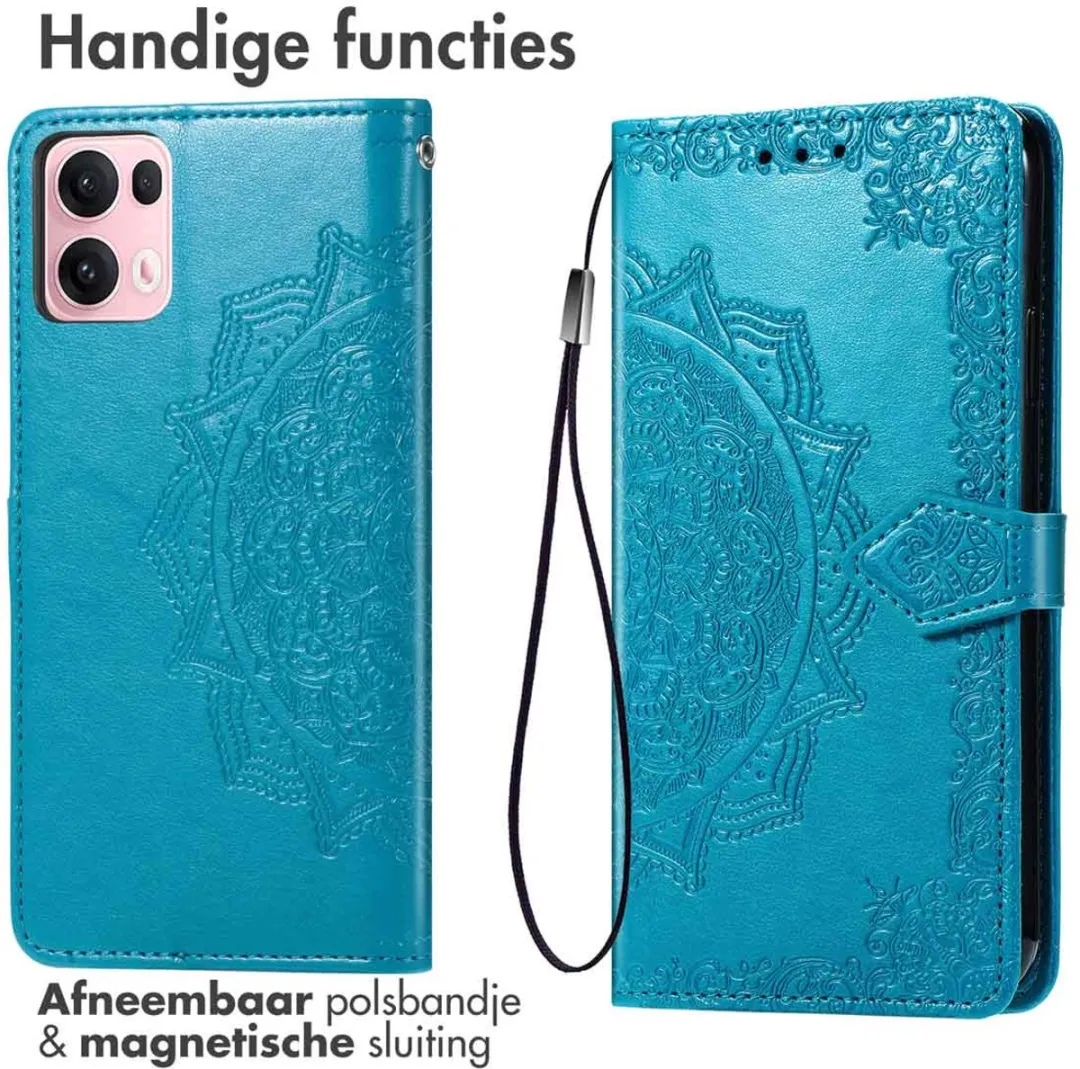 Imoshion Hoesje Oppo Reno 13 Pro - 3 Pasjes - Turquoise
