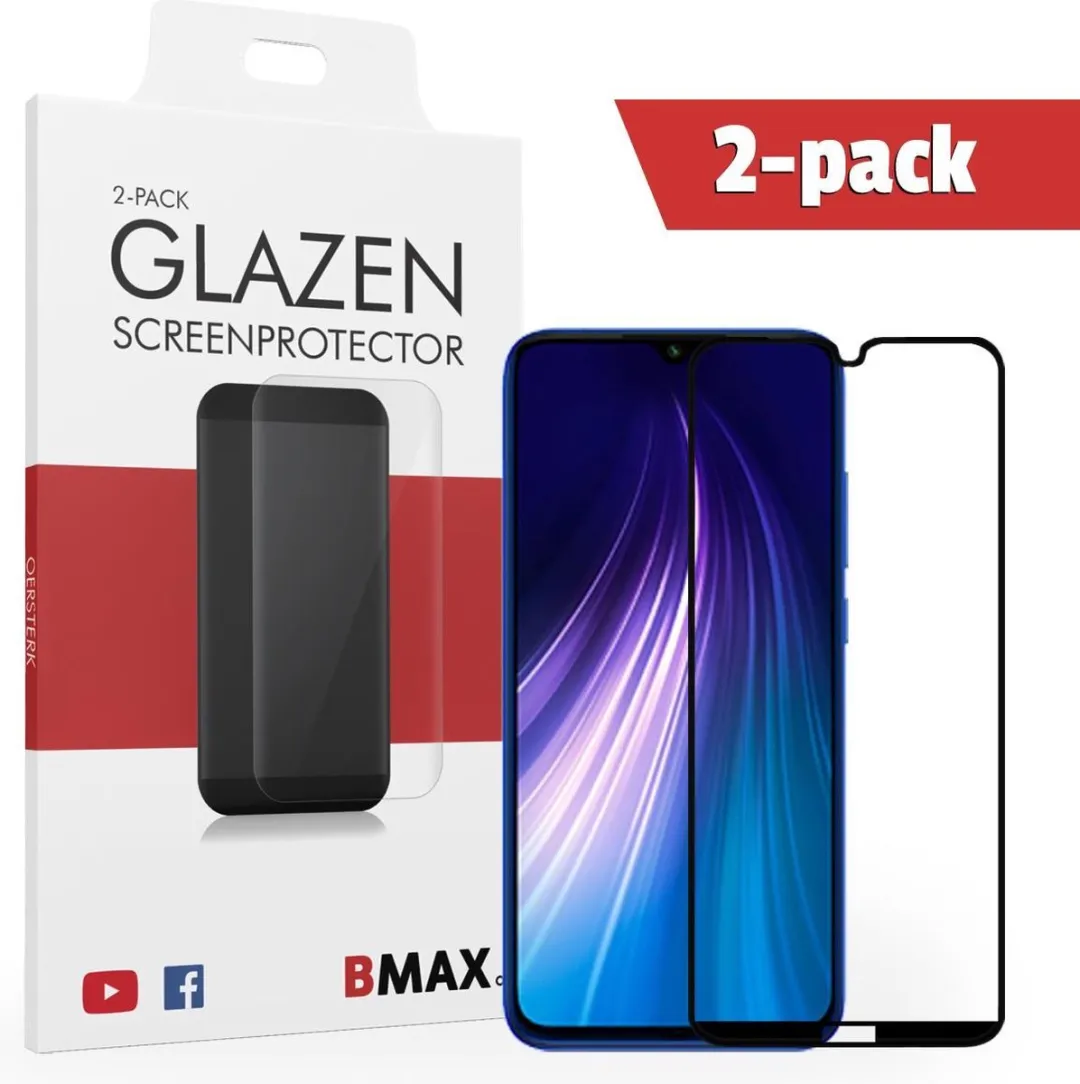 BMAX Glazen Screenprotector Xiaomi Redmi Note 8T