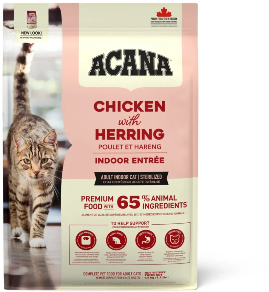 Acana Indoor Entrée Kattenvoer 2x4,5kg