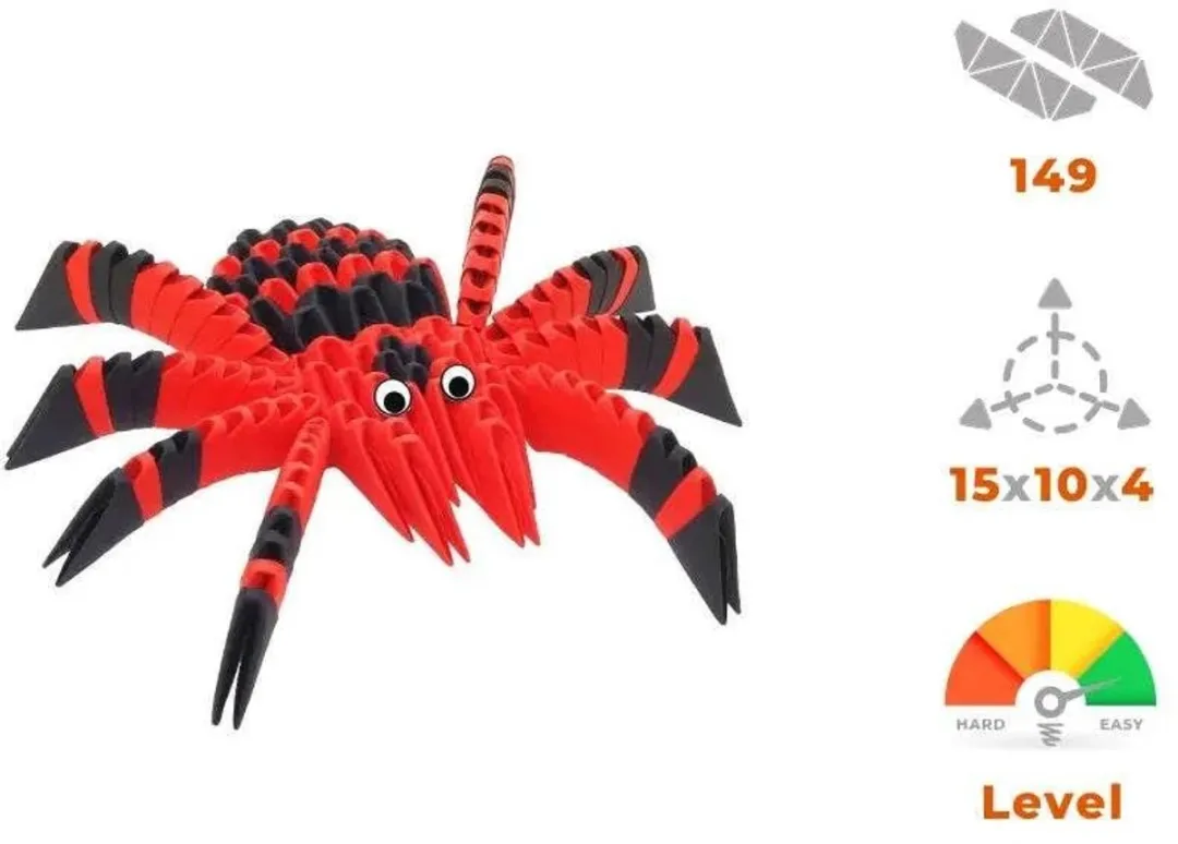Alexander Toys Origami 3D Spider - 149 Stuks