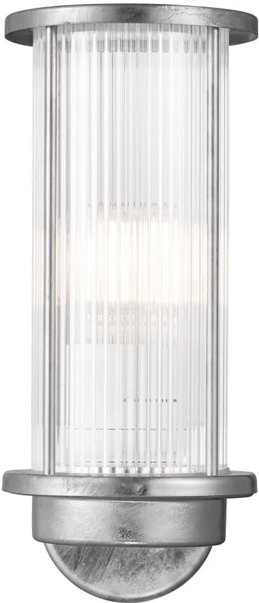 Nordlux Linton Wandlamp Brushed Aluminium - 1x E27