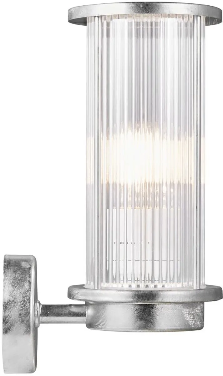 Nordlux Linton Wandlamp Brushed Aluminium - 1x E27