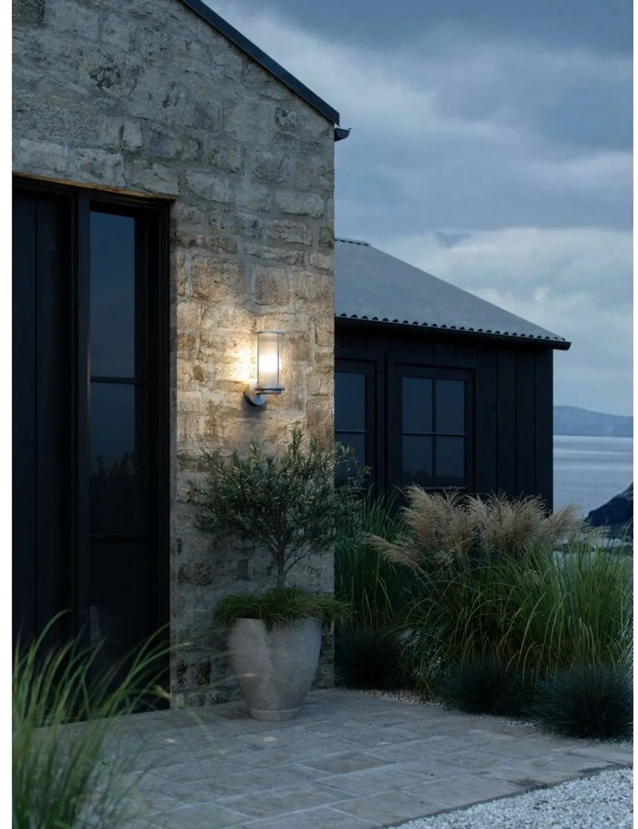 Nordlux Linton Wandlamp Brushed Aluminium - 1x E27