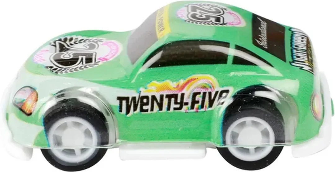 Toi-Toys Turbo Racers Mini Rally Pull-backauto's 9st - Multicolor