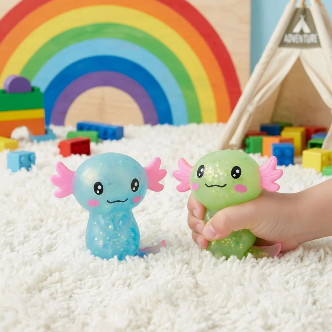Eddy Toys Speelgoedvis Squeezable Knijpfiguur - Meerkleurig