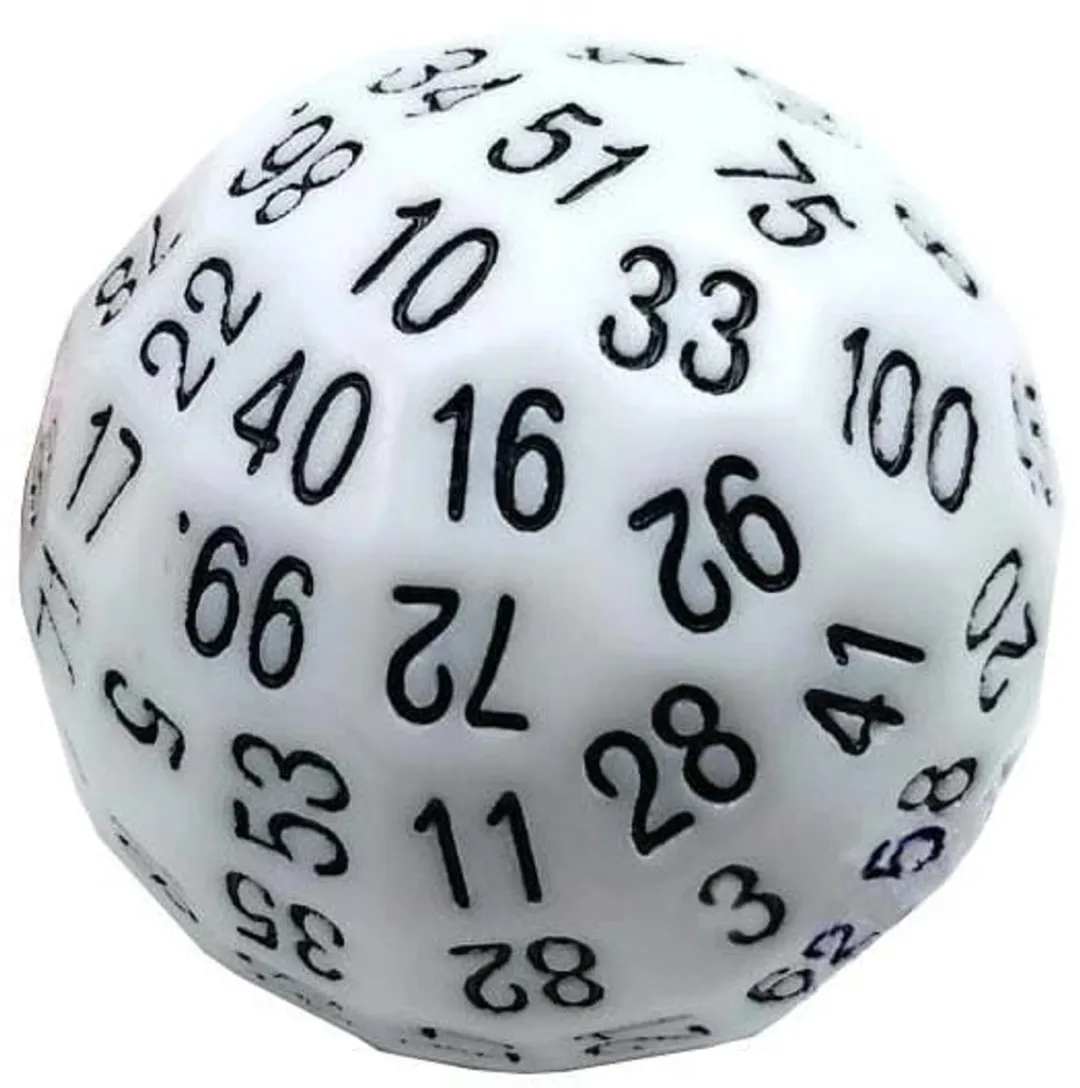 Foam Brain Games D100 Dobbelsteen 45mm