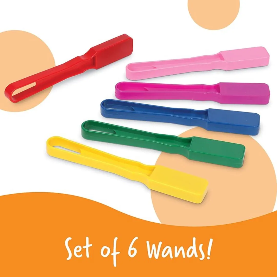 Learning Resources Magneet Sticks Set 6 Stuks - Multicolor