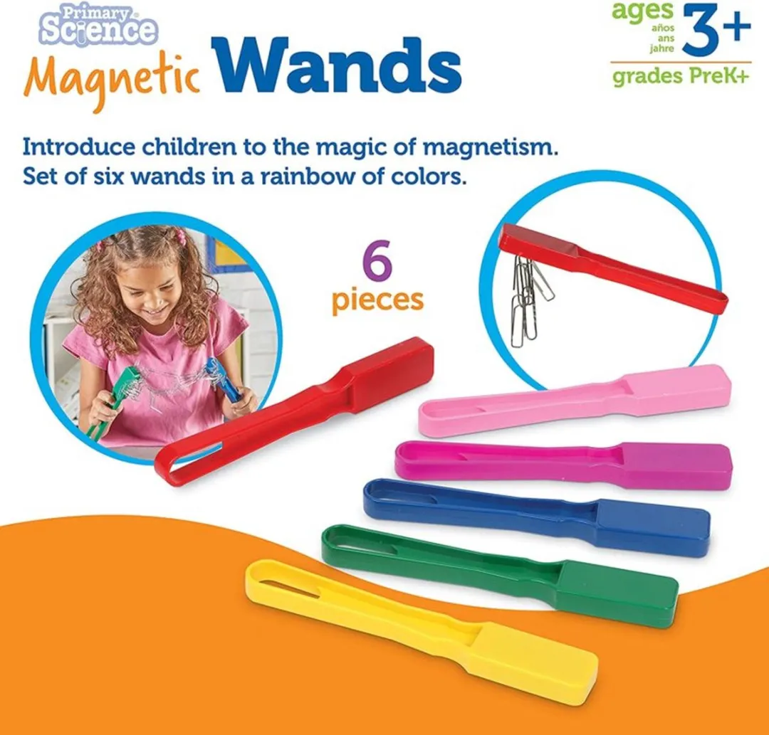 Learning Resources Magneet Sticks Set 6 Stuks - Multicolor - afbeelding 6 van 6