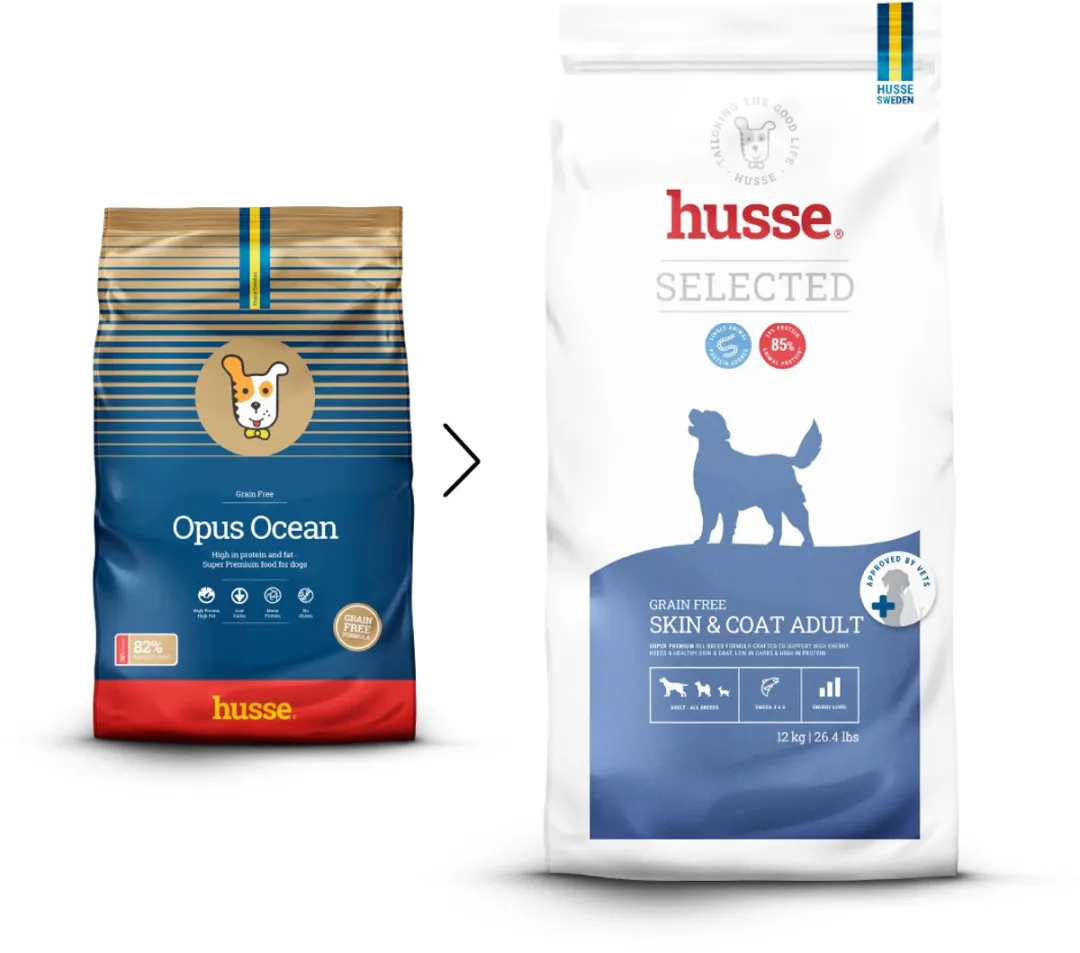 Husse Opus Ocean Zalm & Aardappel Hondenbrokken