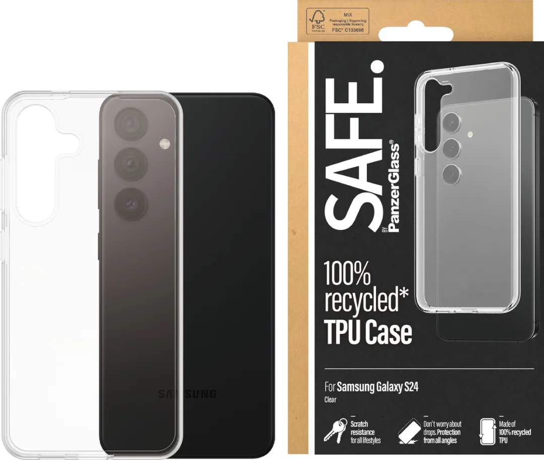 PanzerGlass Hoesje Samsung Galaxy S24 - Transparant - afbeelding 4 van 6