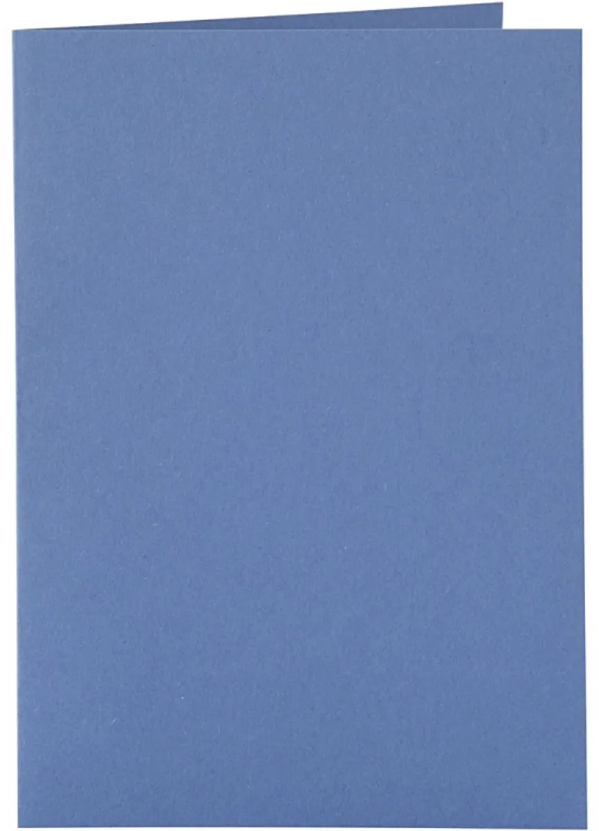 Creativ Company Kaarten & Enveloppen 10,5x15cm - Donkerblauw - 6 Stuks