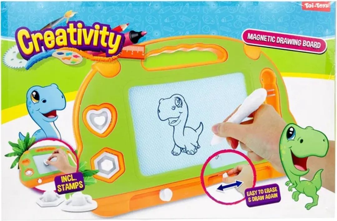 Toi-Toys Magnetisch Tekenbord - Multi kleuren