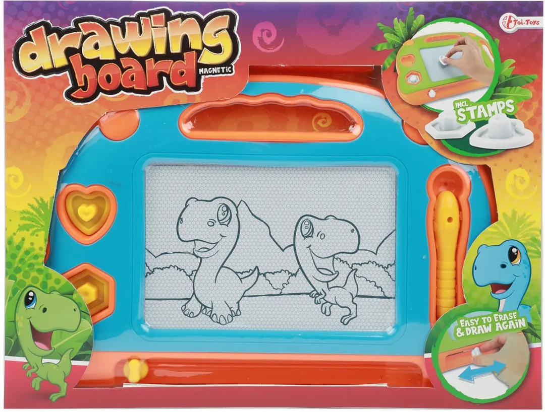 Toi-Toys Magnetisch Tekenbord - Multi kleuren