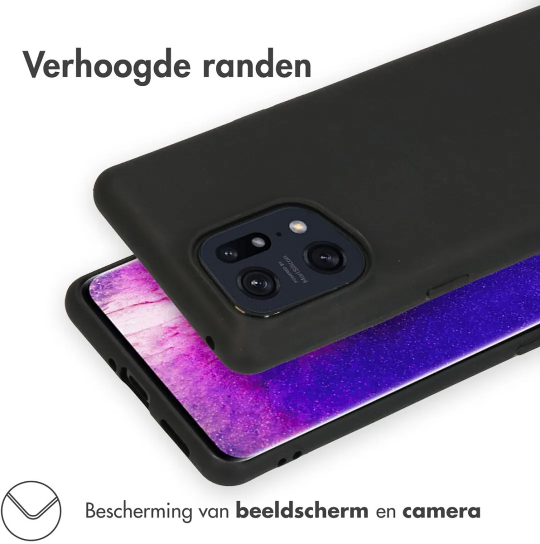 Imoshion Hoesje Oppo Find X5 5G - Zwart
