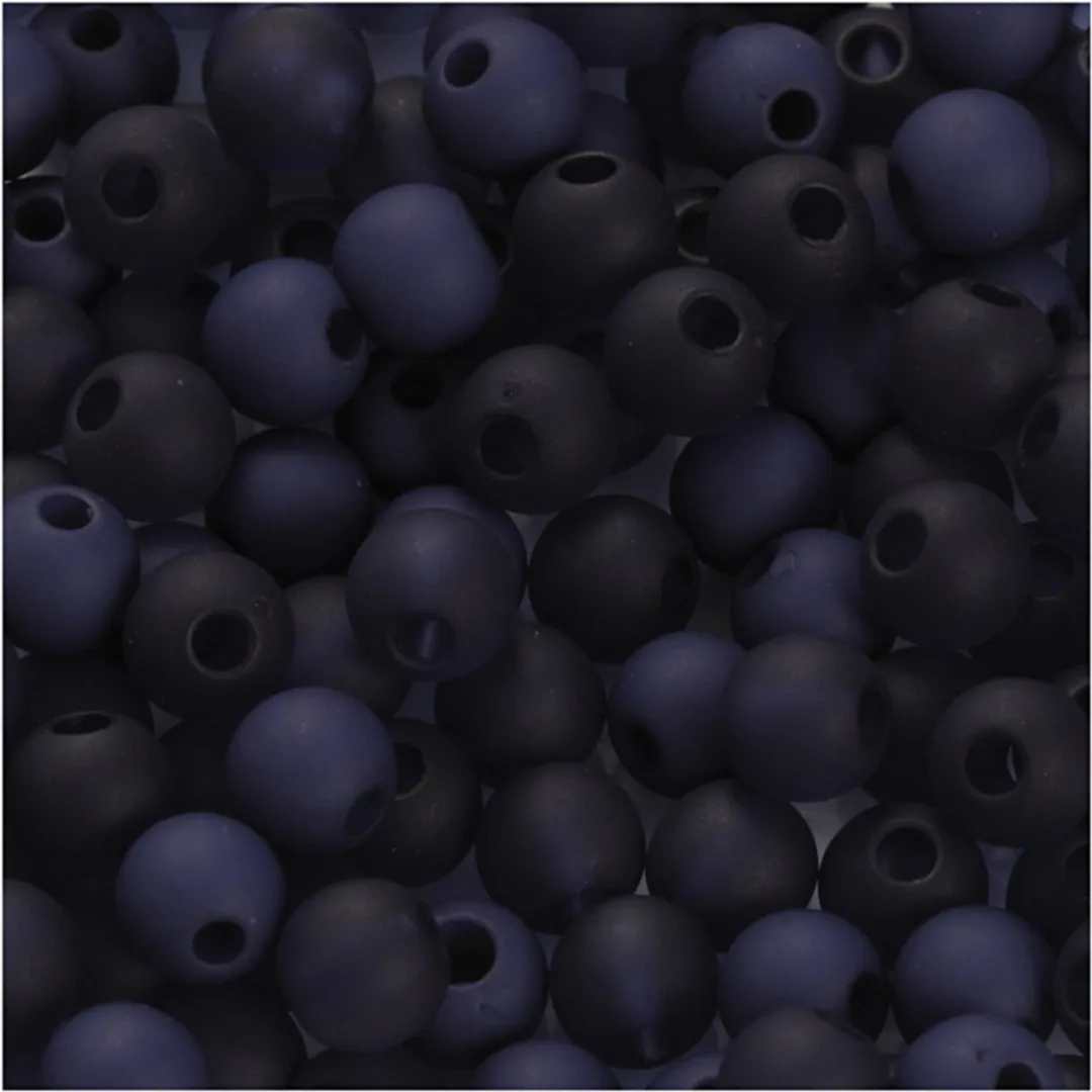 Creativ Company Plastic Kralen 6mm Blauw