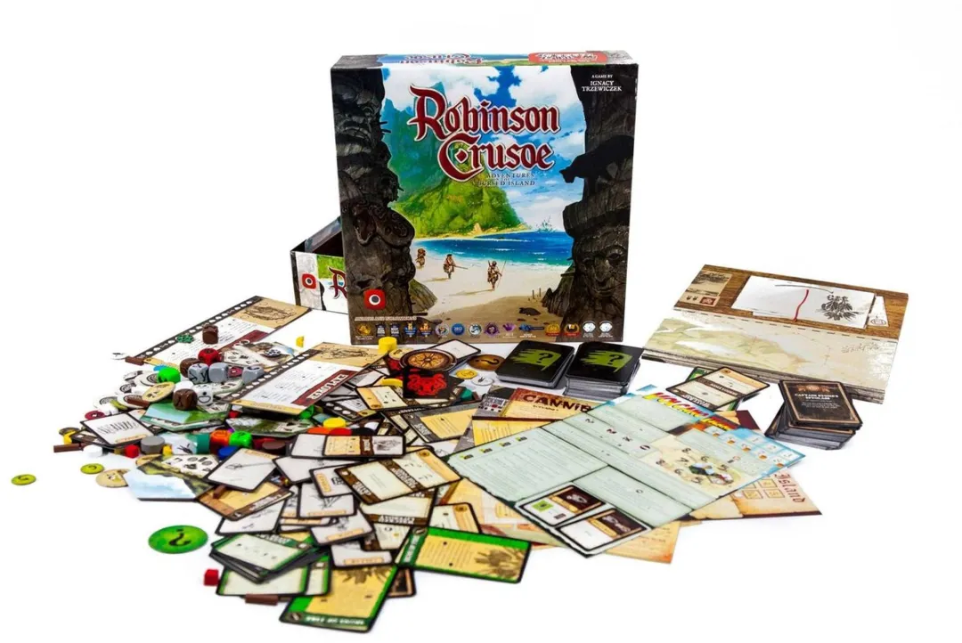 Robinson Crusoe Adventures on the Cursed Island - Bordspel
