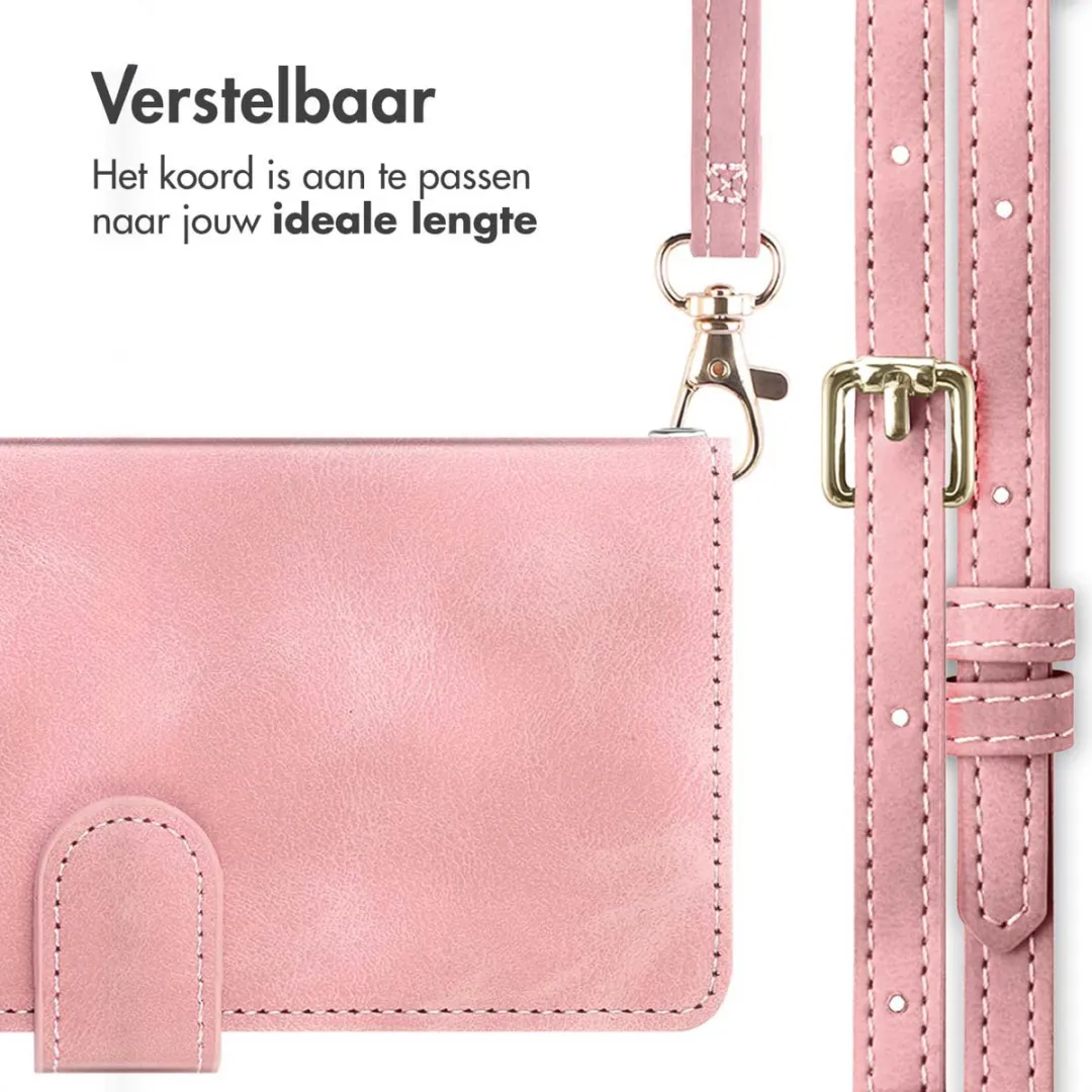 Imoshion iPhone 16 Bookcase Hoesje - 3 Pasjes Roze
