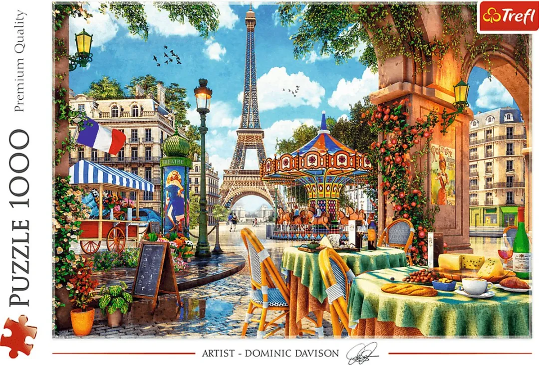 Trefl Parijse Ochtend Puzzel 1000 Stuks - Multicolor