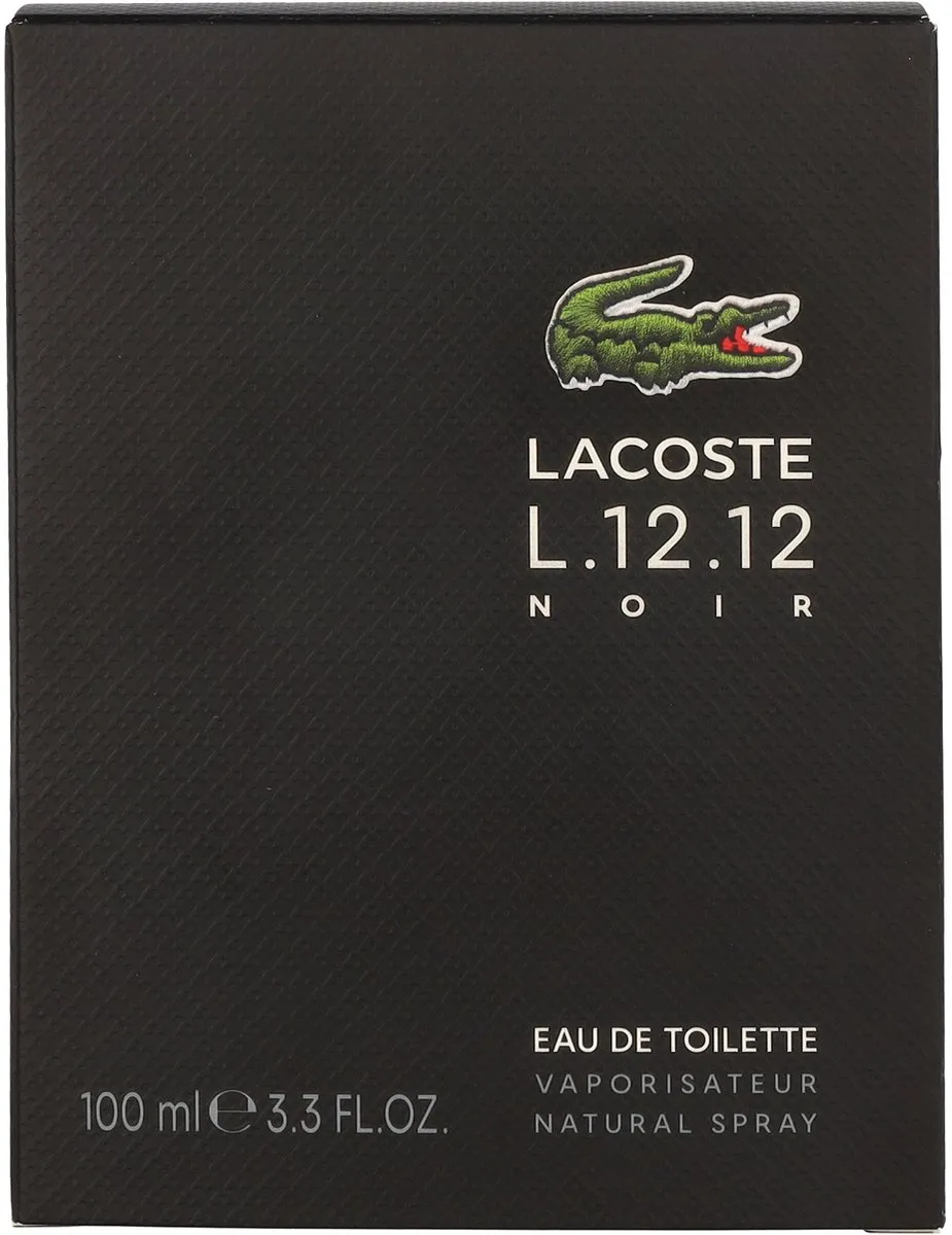 Lacoste 1212 Noir EDT 100ml