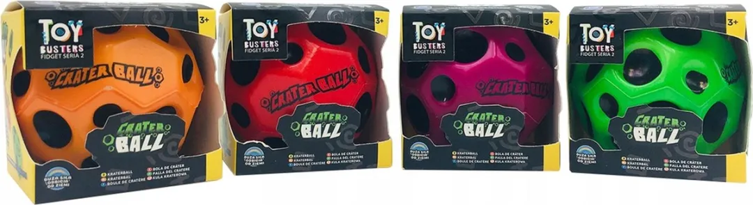 toy busters fidget crater ball - Willekeurig verzonden - Verschillende kleuren