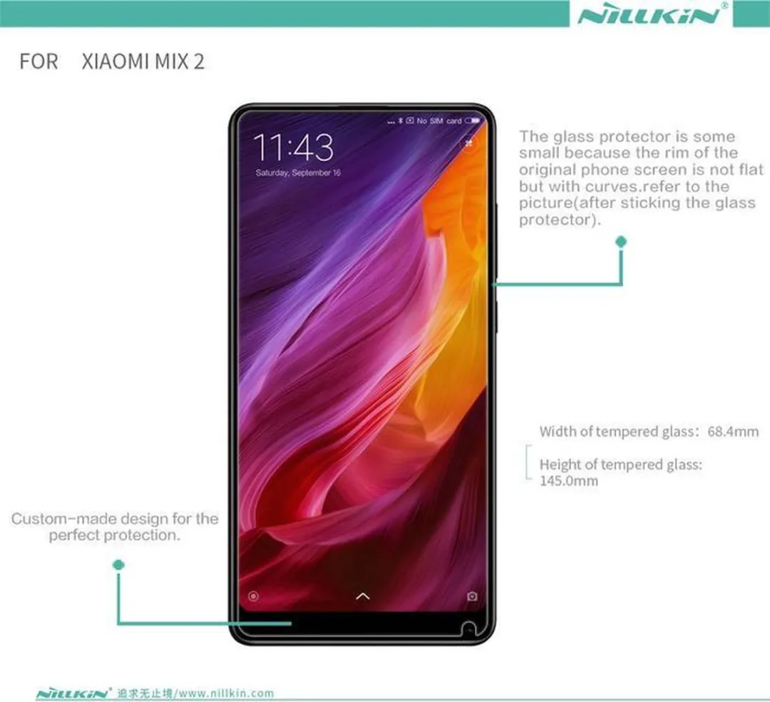 Nillkin DisplayFolio Tempered Glass H+ Pro Xiaomi Mi Mix 2