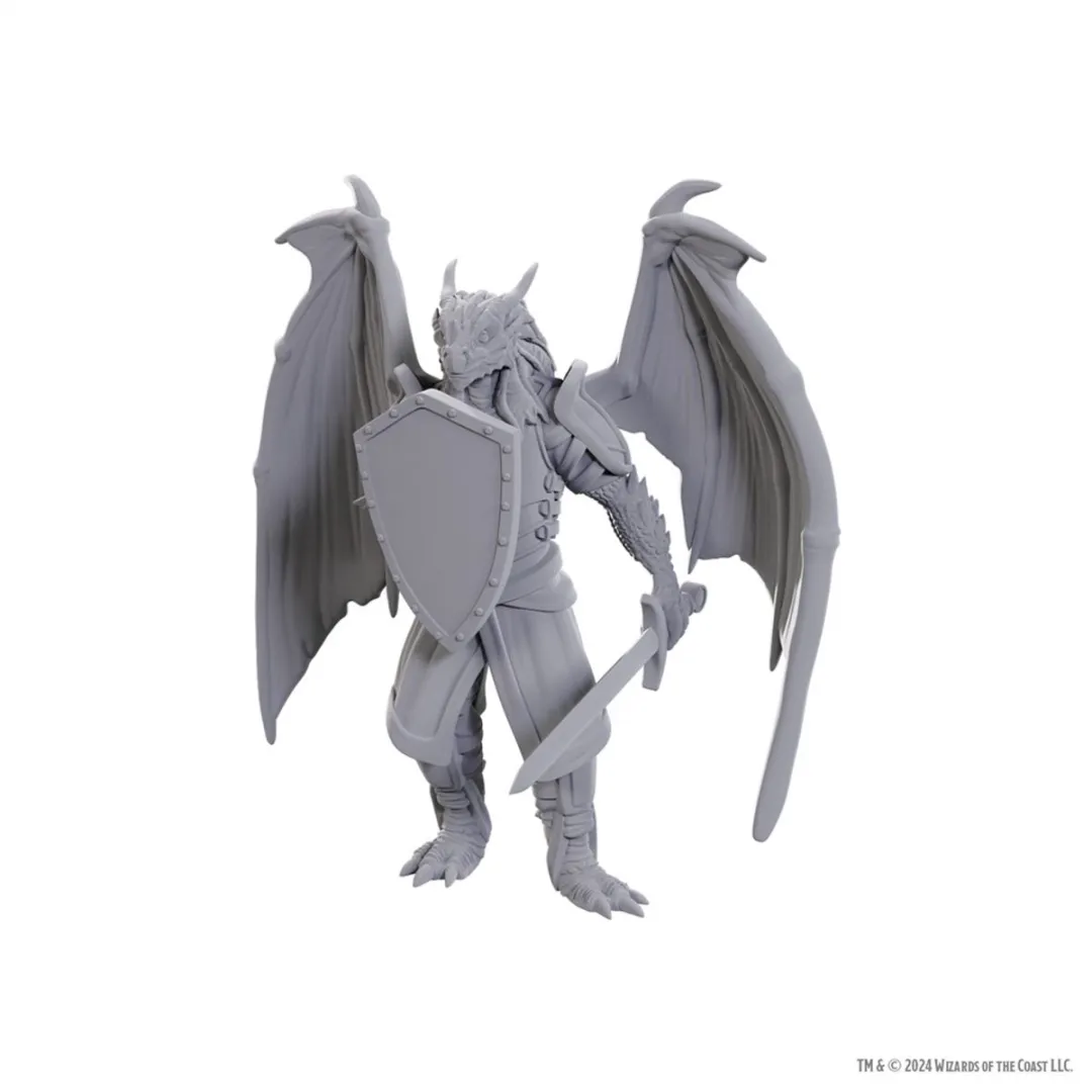 Wizkids D&D Nolzur's Marvelous Miniatures Dragonborn van Bahamut