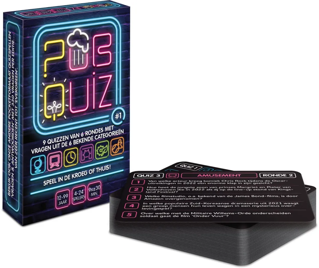 Pubquiz #1 Kaartspel