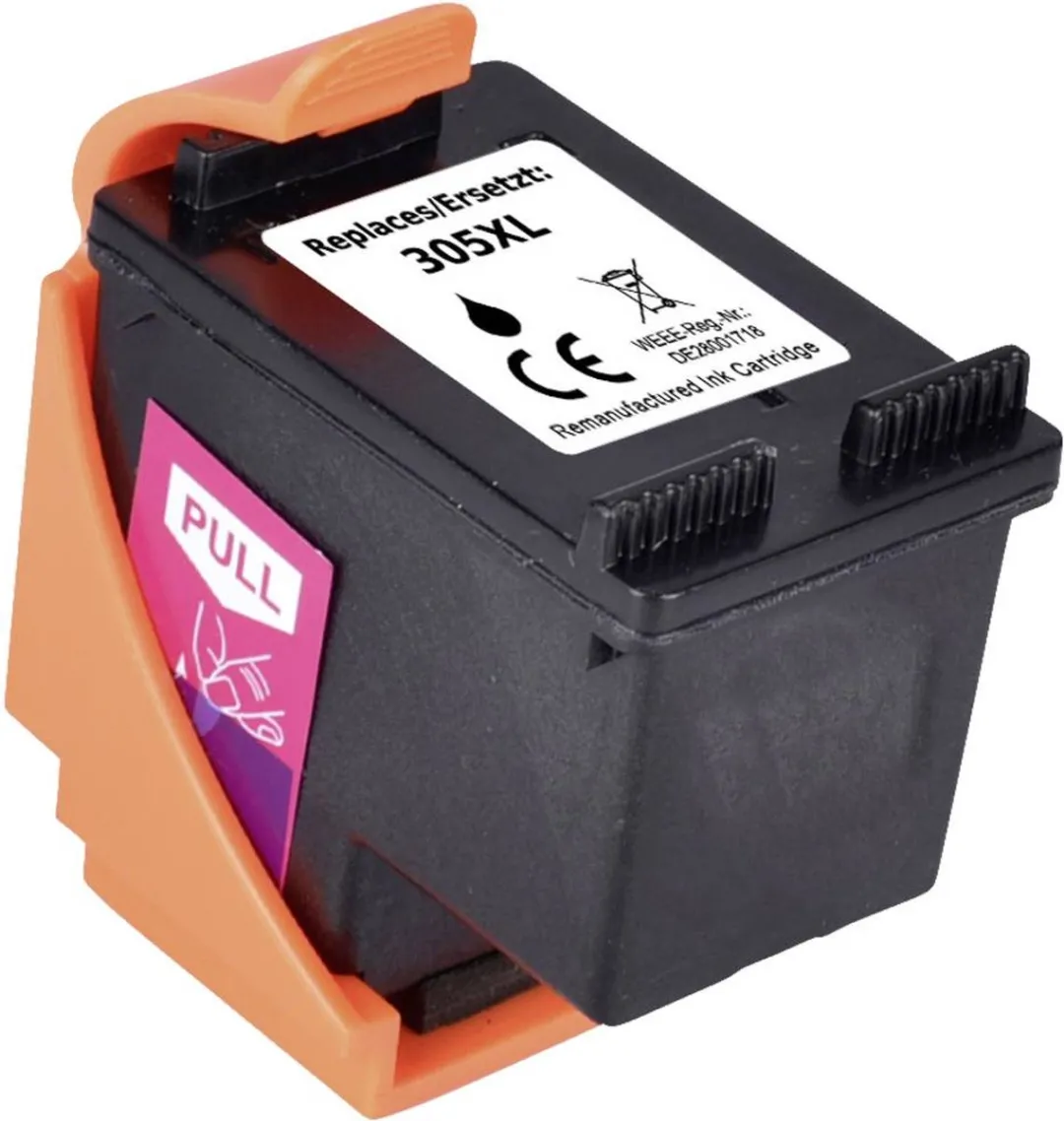 Renkforce Inktcartridge RF-5628892 - Zwart - Compatibel HP 305XL