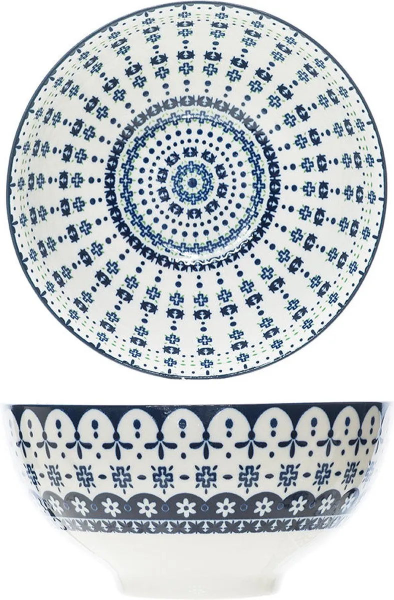 Cosy&Trendy Hygge Kom - 15,3x7,4cm - Wit - 1 Stuk