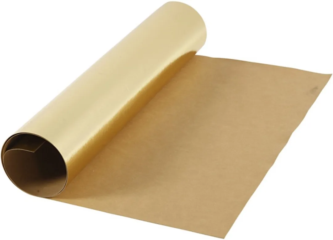 Creativ Company Goud Faux Leather Papierrol 100x50cm