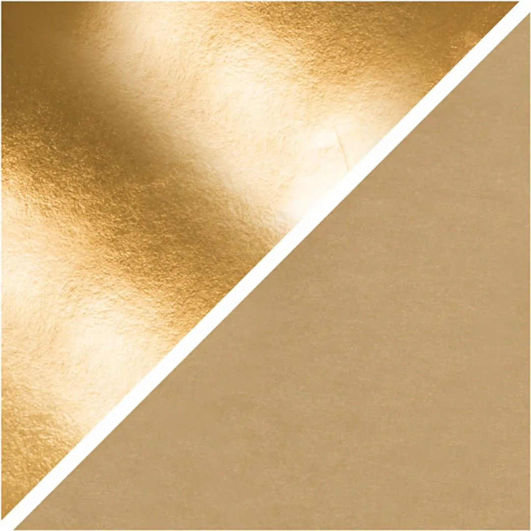 Creativ Company Goud Faux Leather Papierrol 100x50cm