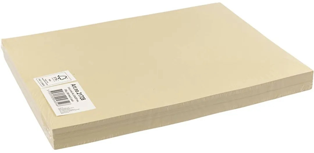 Creativ Company Bruin Karton A4 180g - 100 Vellen