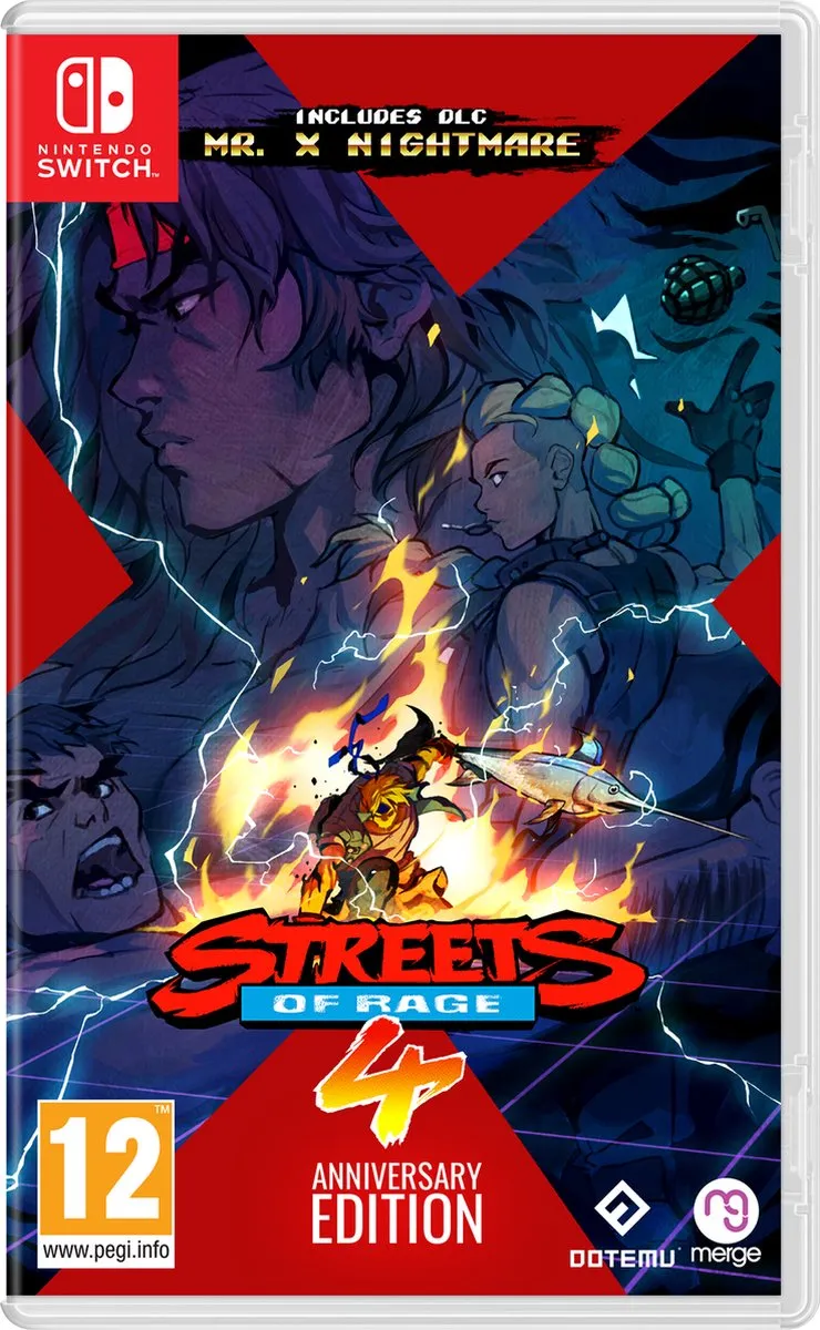 Mindscape Streets of Rage 4 Anniversary Edition