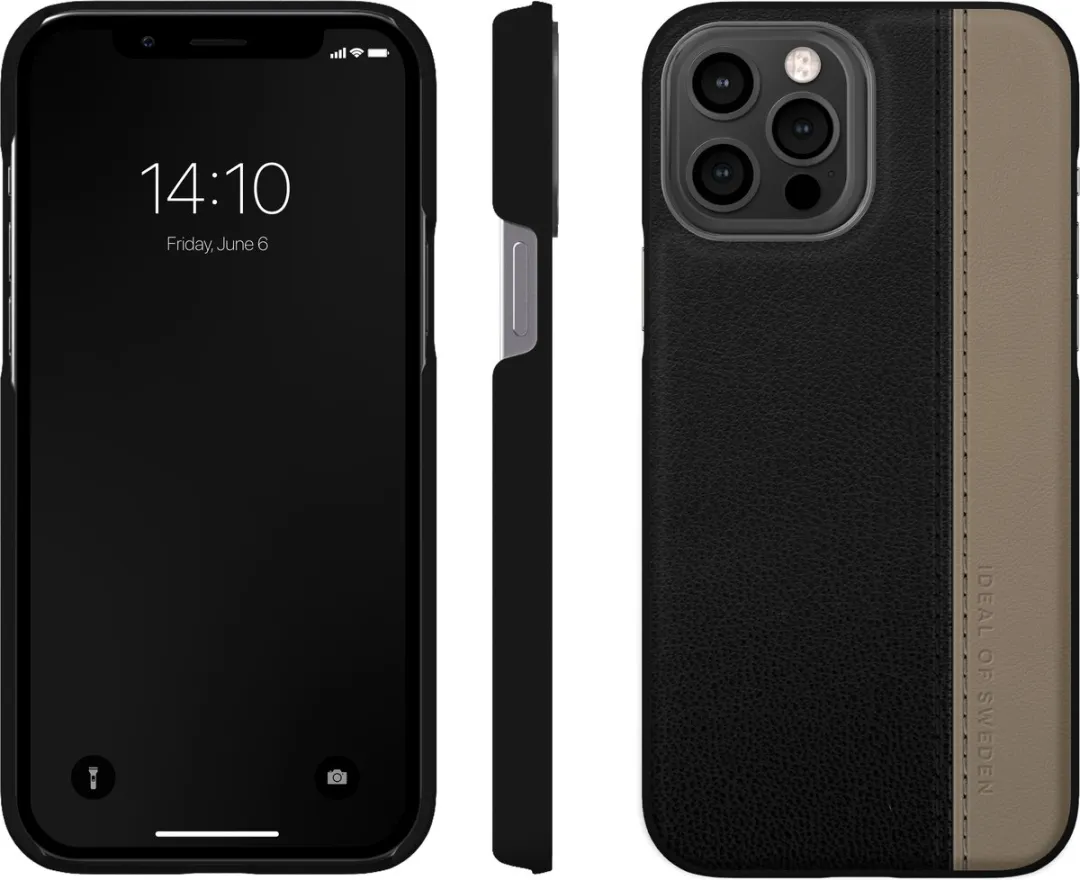 iDeal of Sweden Atelier Case iPhone 13 Pro Max Charcoal Black - afbeelding 4 van 6