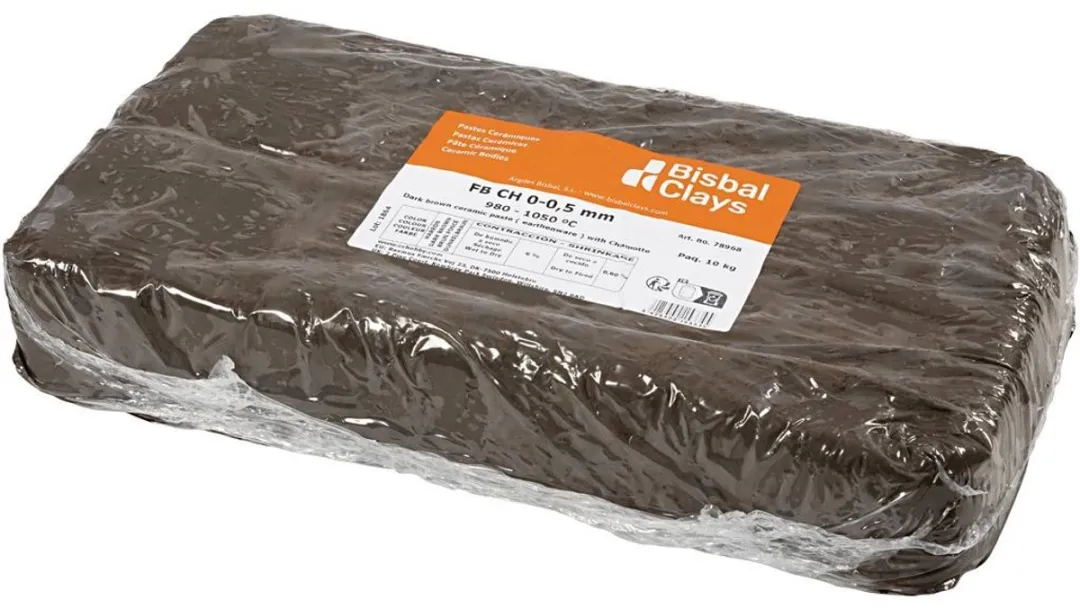 Creativ Company Klei Met Chamotte Donkerbruin 10kg
