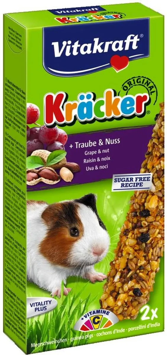 Vitakraft Cavia Kracker Noten - 2 Stuks