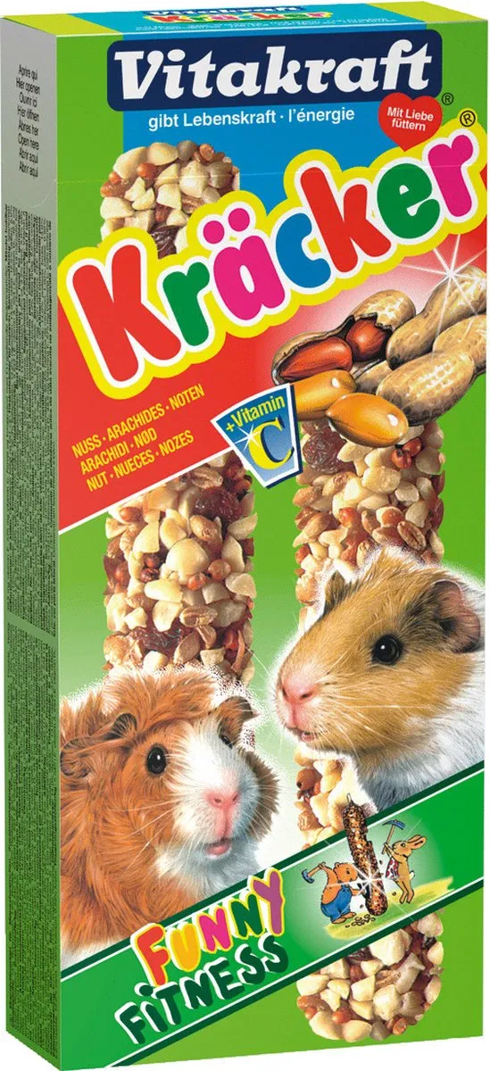 Vitakraft Cavia Kracker Noten - 2 Stuks