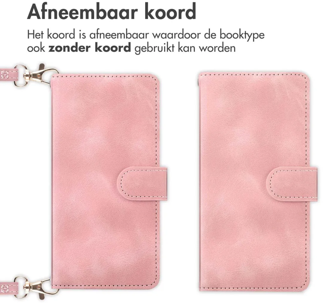 Imoshion Bookcase Hoesje Samsung Galaxy S22 - 3 Pasjes Roze