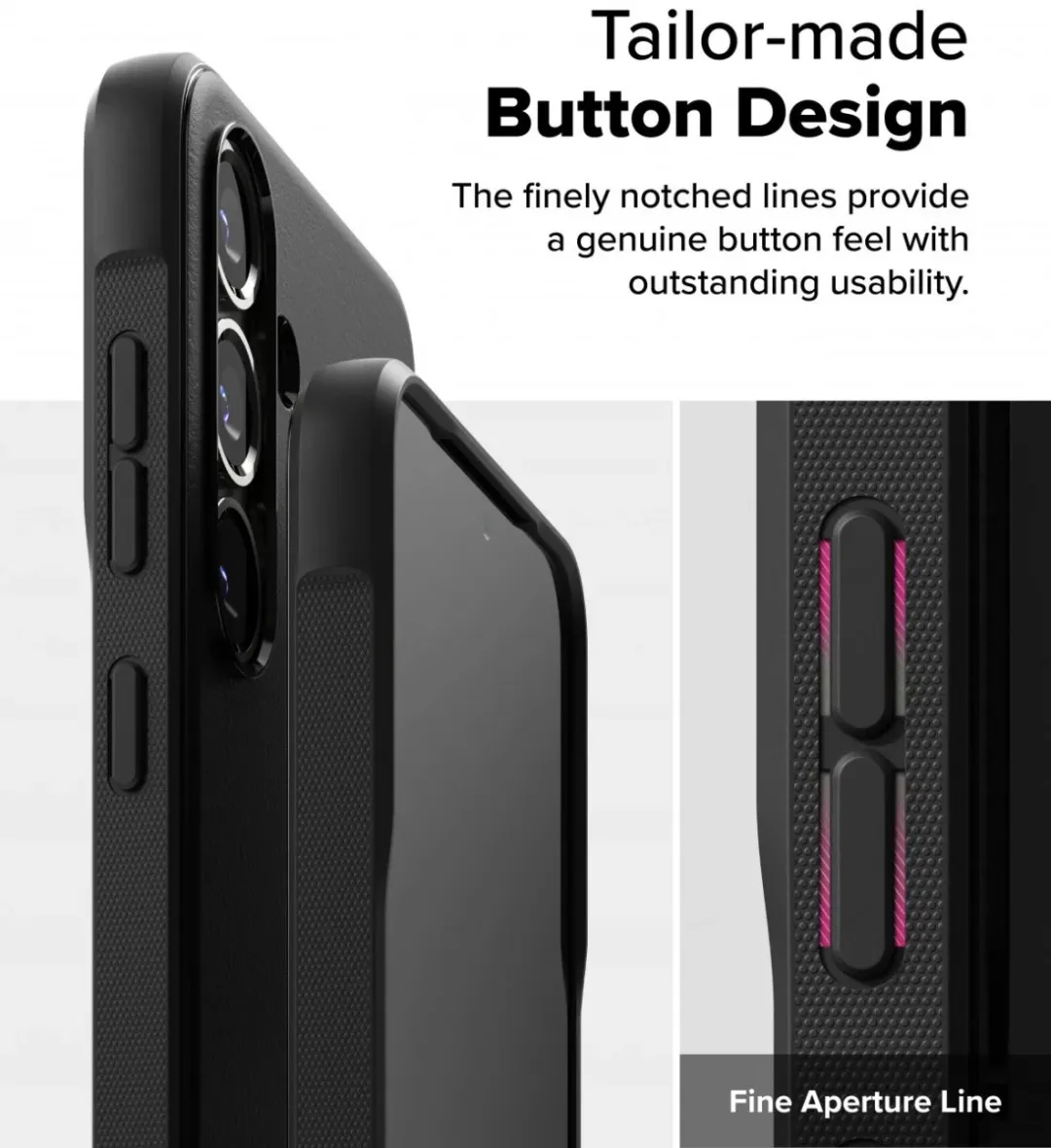 Ringke Onyx Magnetic Hoesje Samsung Galaxy S25 Plus - Zwart