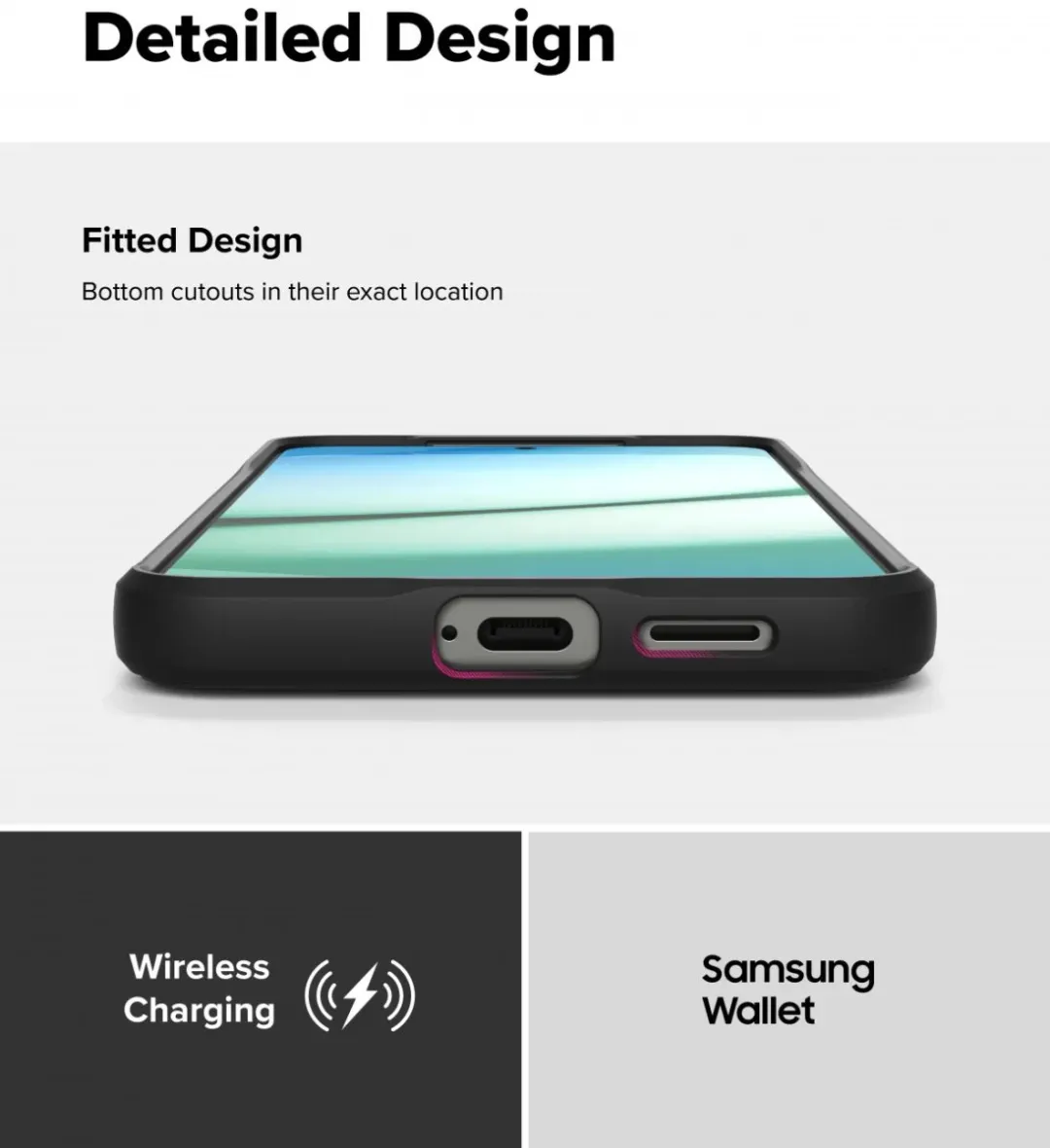 Ringke Onyx Magnetic Hoesje Samsung Galaxy S25 Plus - Zwart