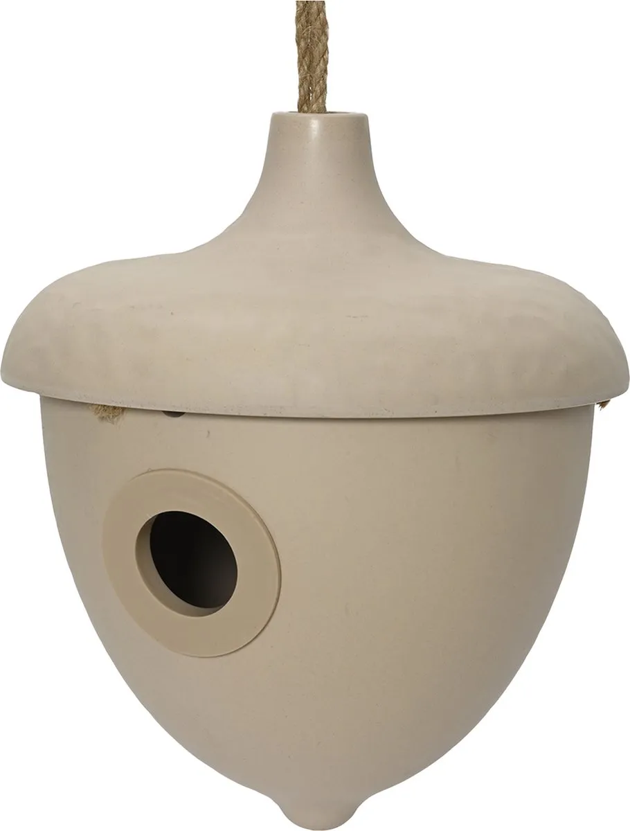 Decoris Vogelhuisje Beige
