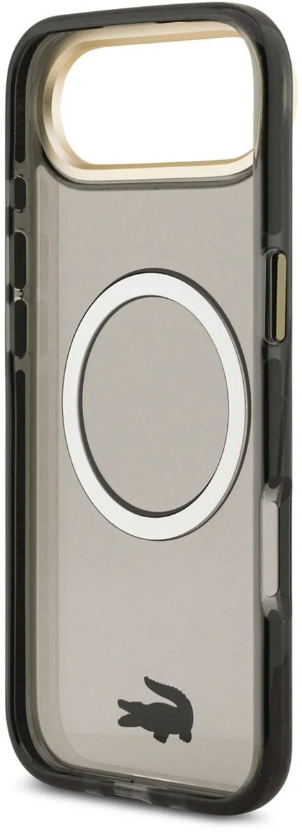 Lacoste Back Cover Case iPhone 17 Air - Zwart - MagSafe - afbeelding 6 van 6